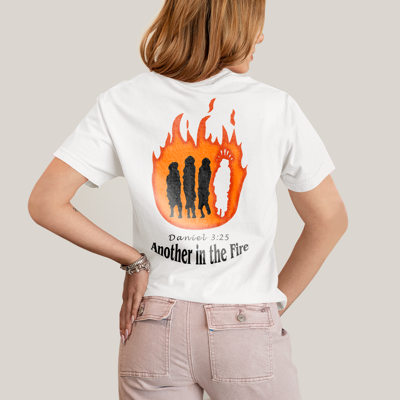 Camiseta Algodão Unissex Another in the Fire Daniel 3:25