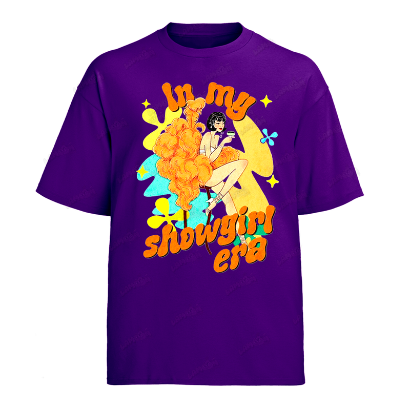 Camiseta Algodão Taylor Swift Showgirl Era