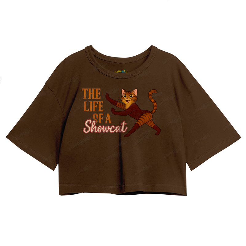 Cropped Oversized Algodão Taylor Swift The Life Showcat