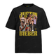 Camiseta Algodão Justin Bieber Yellow