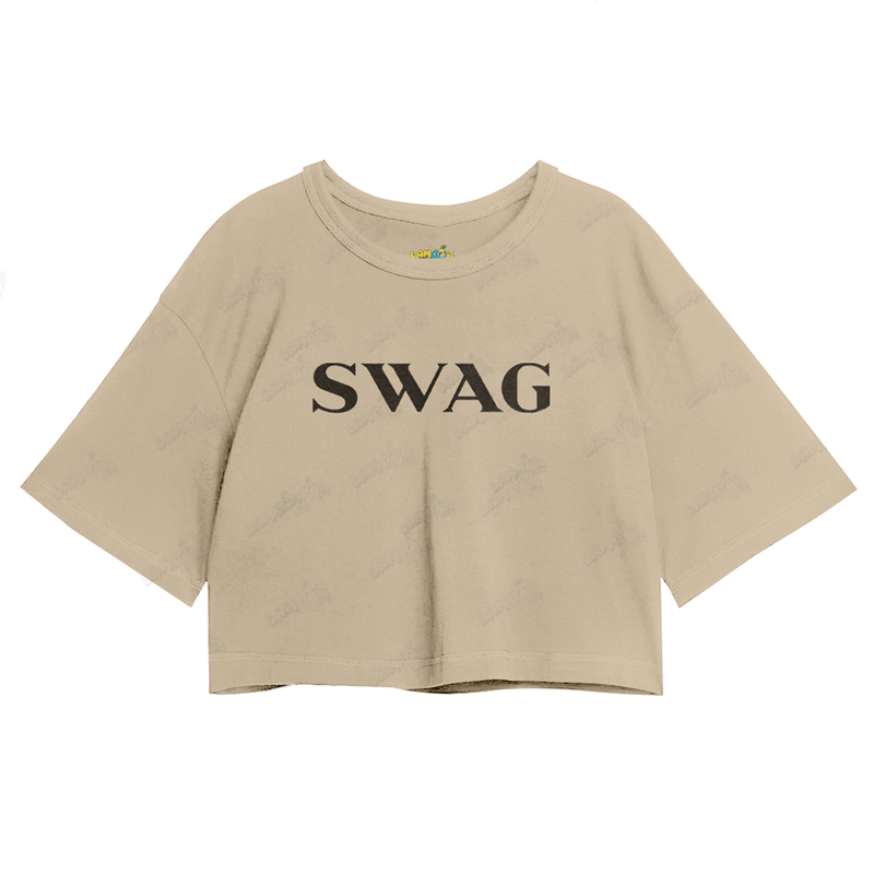 Cropped Oversized Algodão Justin Bieber Swag Album