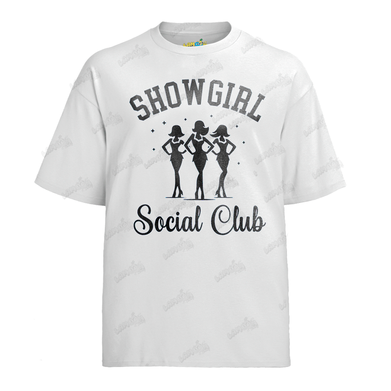 Camiseta Algodão Taylor Swift Showgirl Social Club 1