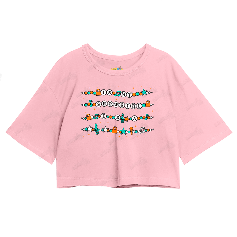 Cropped Oversized Algodão Taylor Swift In My Showgirl