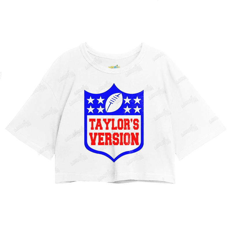 Cropped Oversized Algodão Taylor Swift Taylor's Version