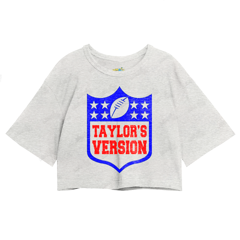 Cropped Oversized Algodão Taylor Swift Taylor's Version