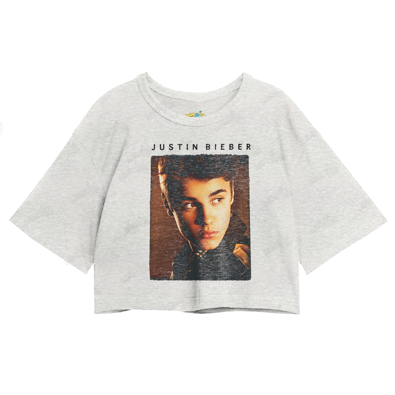Cropped Oversized Algodão Justin Bieber Believe Tour 2013