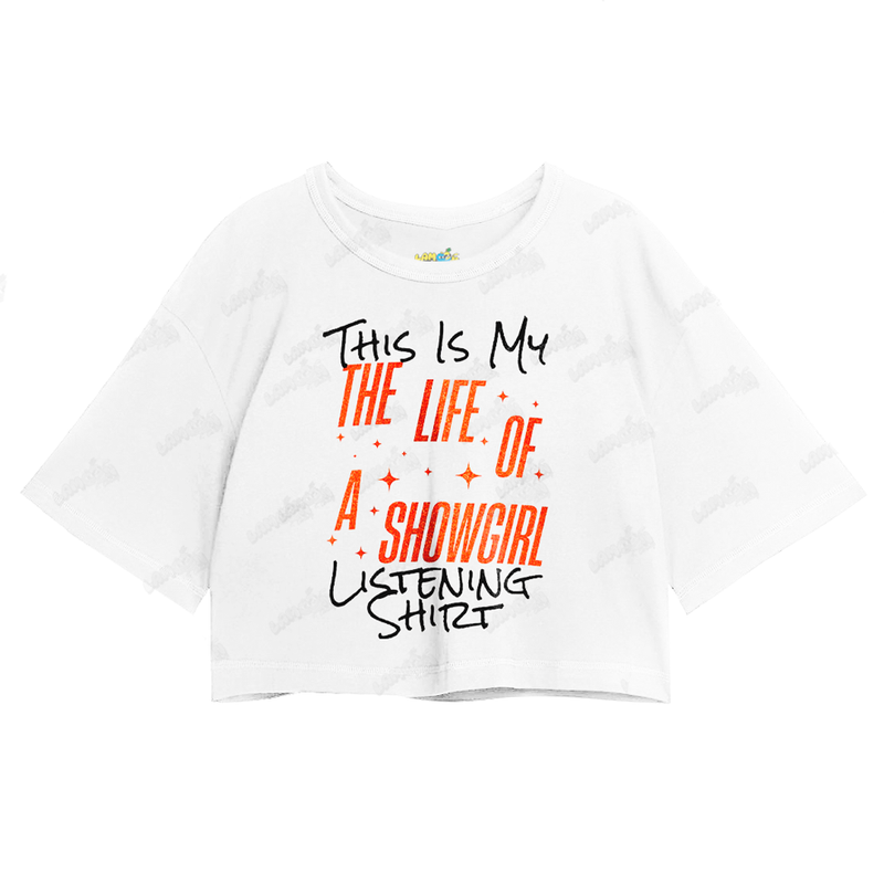 Cropped Oversized Taylor Swift The Life of a Showgirl 1