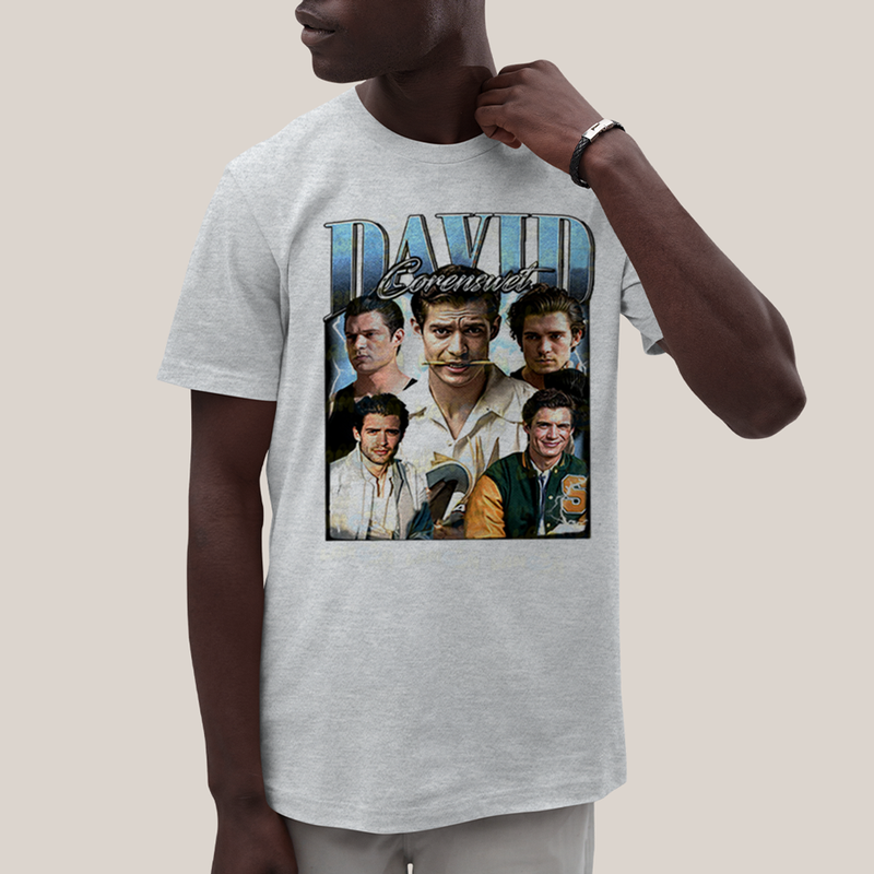 Camiseta Algodão Unissex T shirt Superman David Corenswet 1