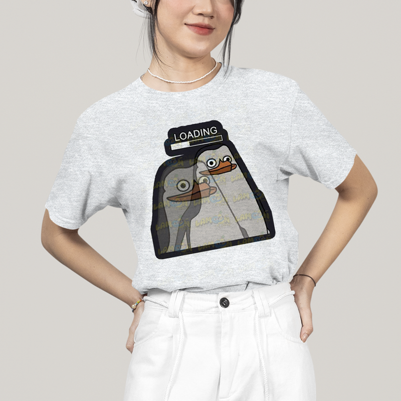 Camiseta Algodão Unissex T shirt Pinguins de Madagascar Loading