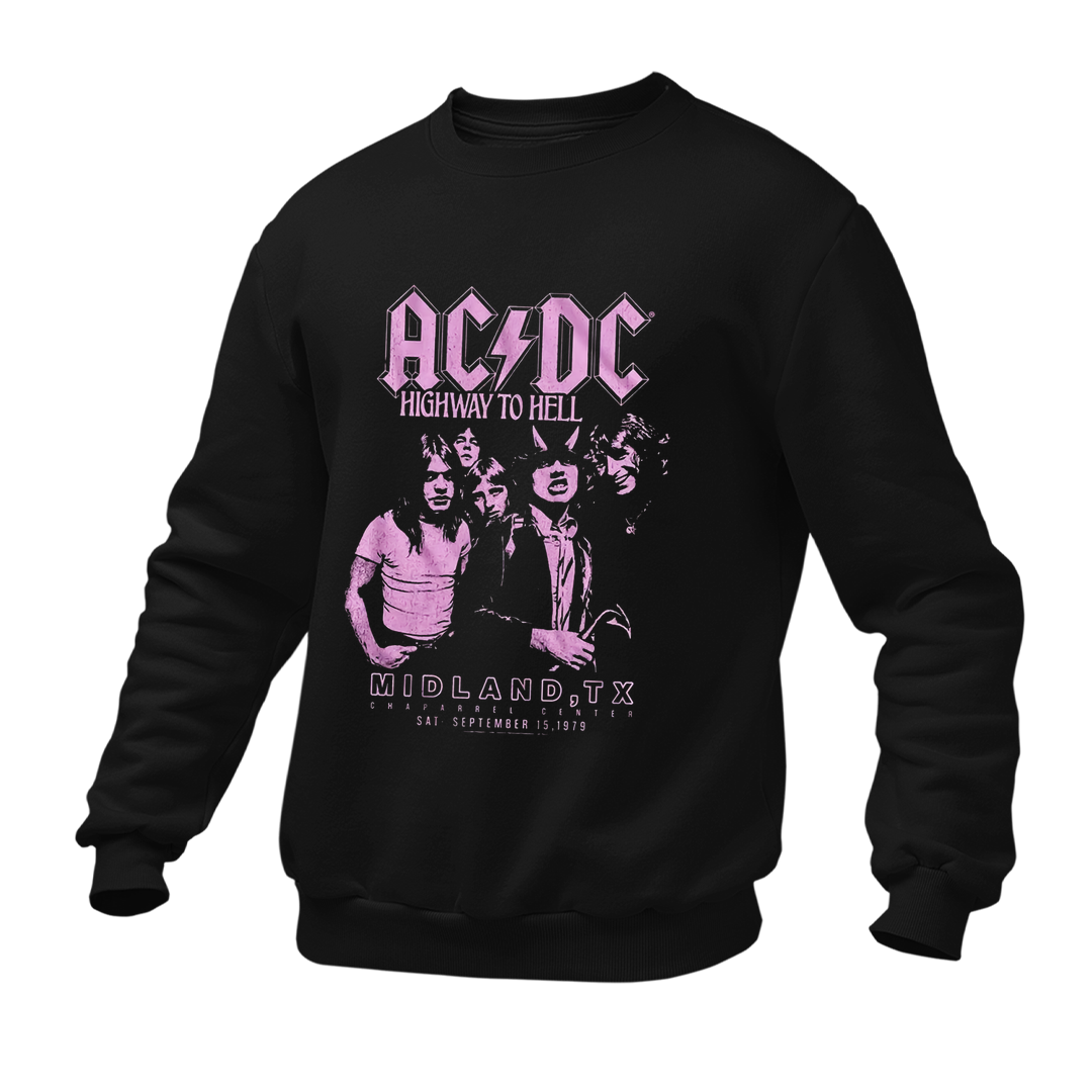 Moletom Gola Redonda Integrantes Banda 2026 AC Highway Hell