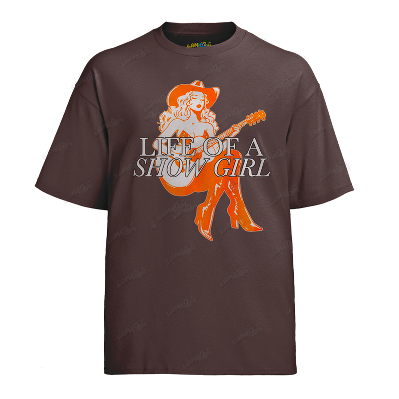 Camiseta Algodão Taylor Swift Life of a Showgirl