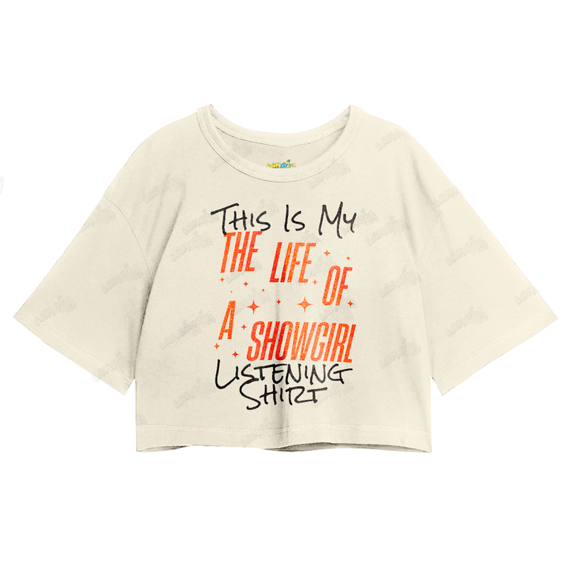 Cropped Oversized Taylor Swift The Life of a Showgirl 1