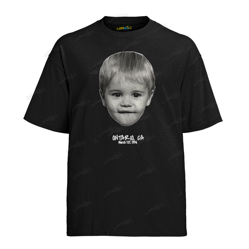 Camiseta Algodão Justin Bieber Ontario