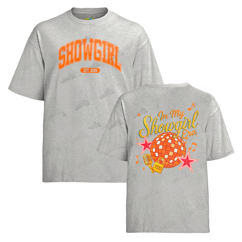 Camiseta Algodão Taylor Swift My Showgirl Era FC