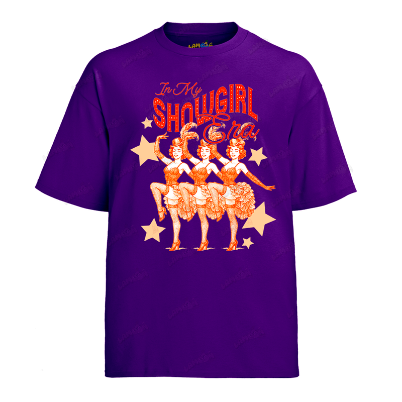 Camiseta Algodão Taylor Swift Showgirl Era 1