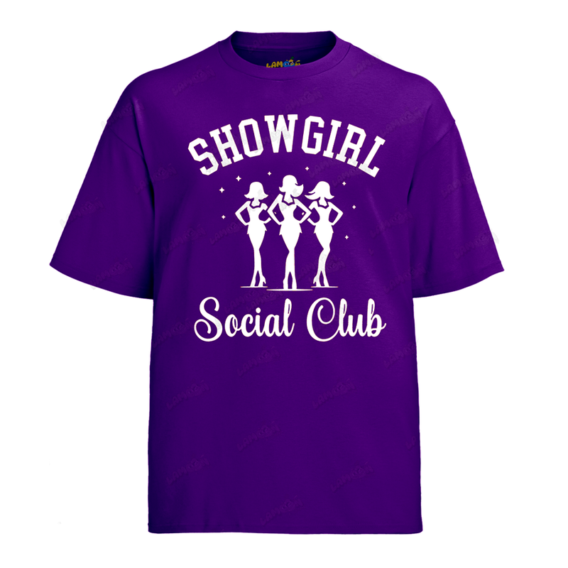 Camiseta Algodão Taylor Swift Showgirl Social Club 1