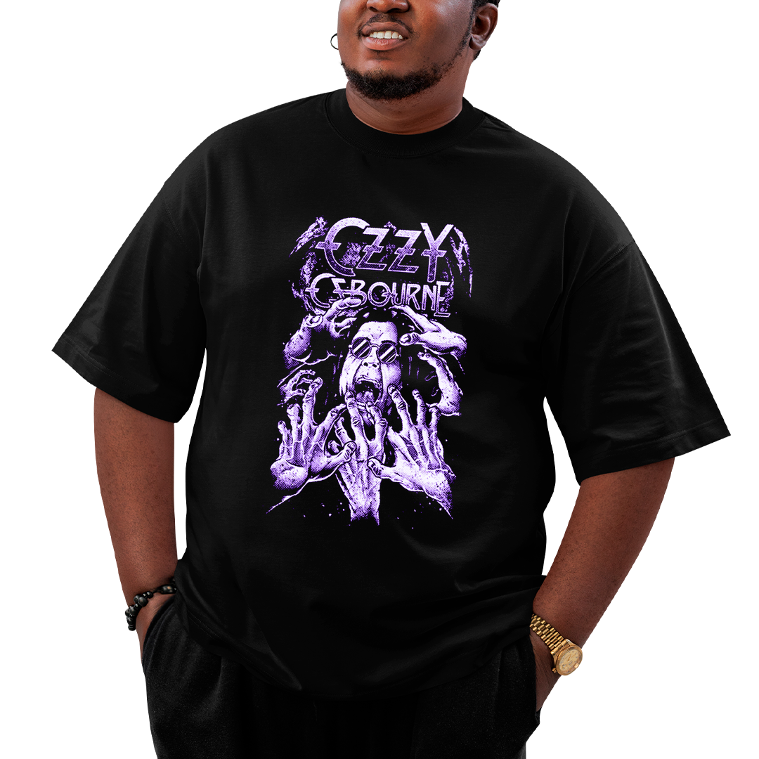 Camiseta Plus Size Ozzy Osbourne