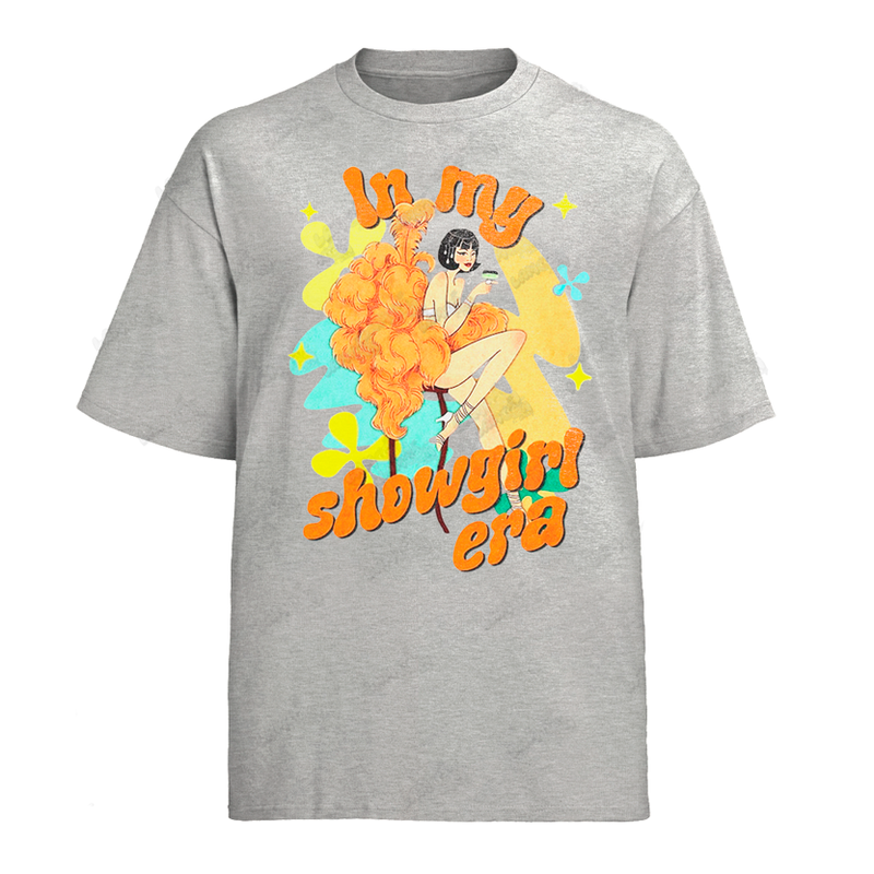 Camiseta Algodão Taylor Swift Showgirl Era