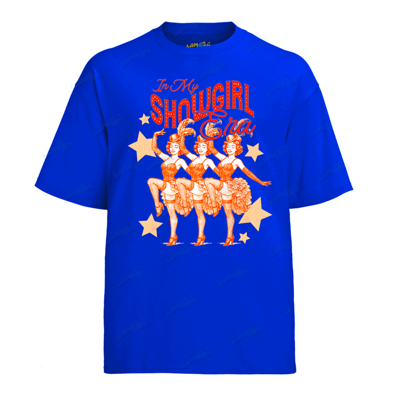 Camiseta Algodão Taylor Swift Showgirl Era 1