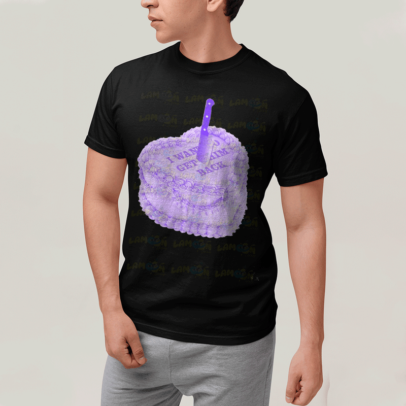 Camiseta Algodão Unissex T shirt Olivia Rodrigo Bolo Roxo