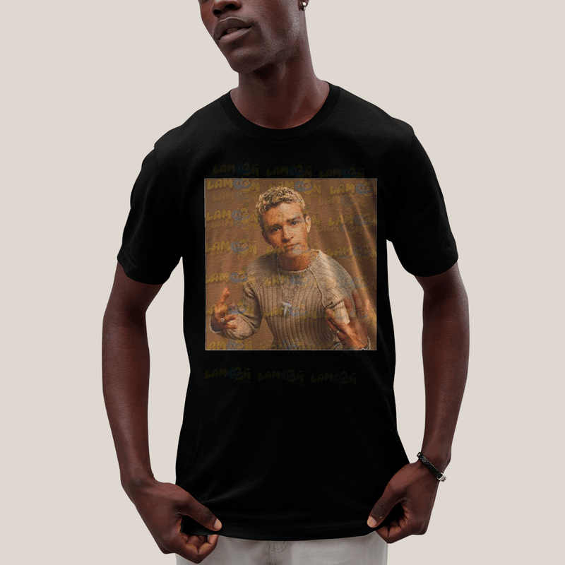 Camiseta Algodão Unissex T shirt- Justin Timberlake Jovem Nsync