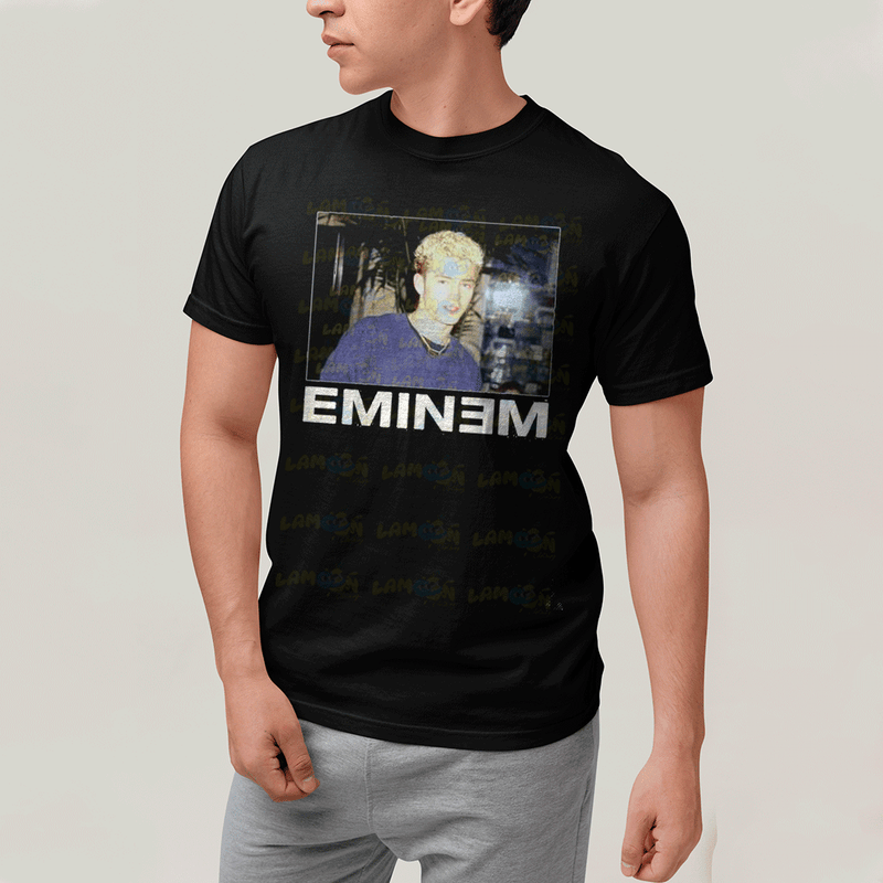 Camiseta Algodão Unissex T shirt- Justin Timberlake Eminem Meme-