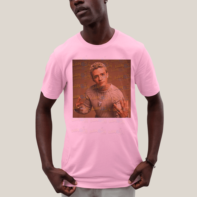 Camiseta Algodão Unissex T shirt- Justin Timberlake Jovem Nsync