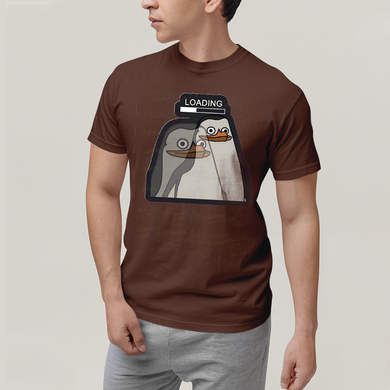 Camiseta Algodão Unissex T shirt Pinguins de Madagascar Loading
