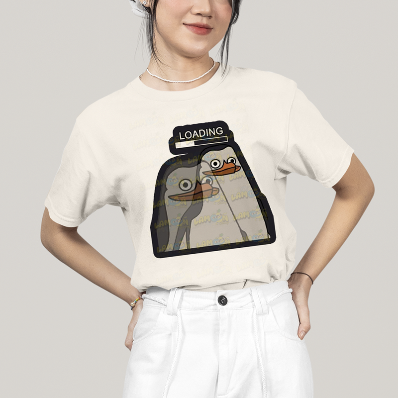 Camiseta Algodão Unissex T shirt Pinguins de Madagascar Loading