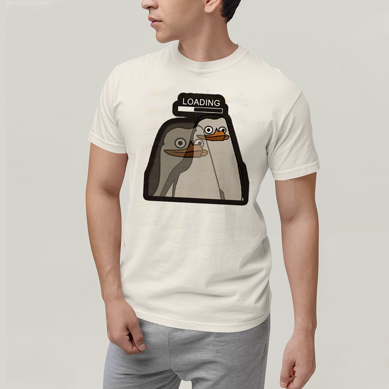 Camiseta Algodão Unissex T shirt Pinguins de Madagascar Loading