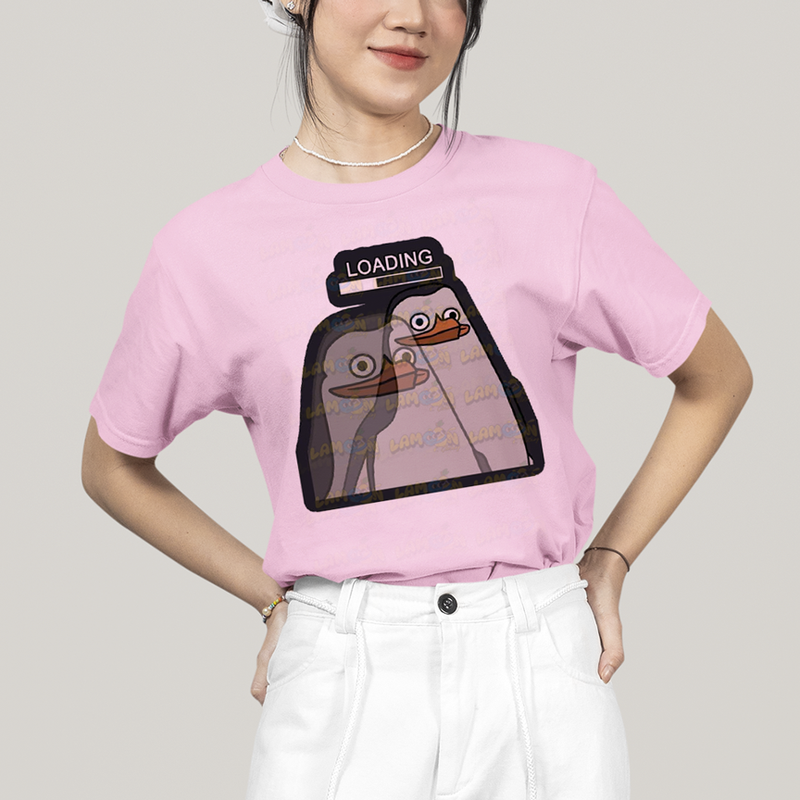 Camiseta Algodão Unissex T shirt Pinguins de Madagascar Loading