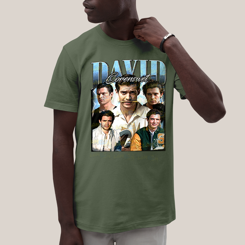 Camiseta Algodão Unissex T shirt Superman David Corenswet 1