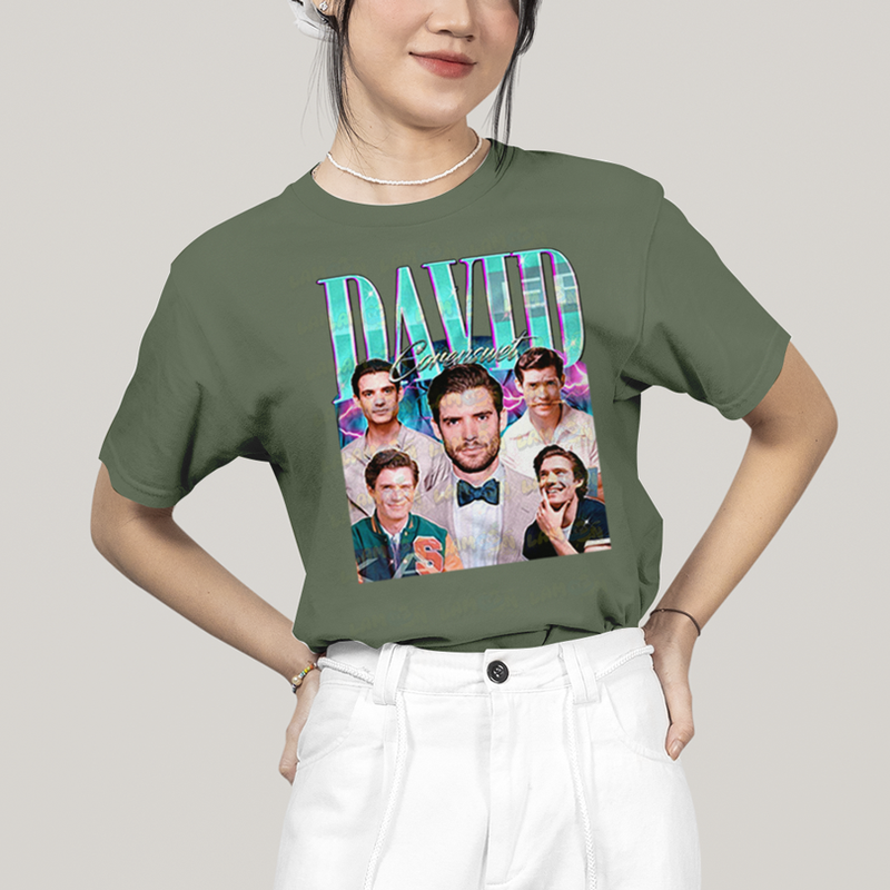 Camiseta Algodão Unissex T shirt Superman David Corenswet