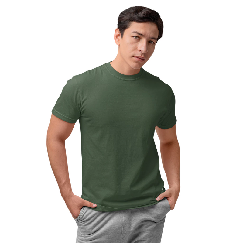 Camiseta Algodão Basica Lisa