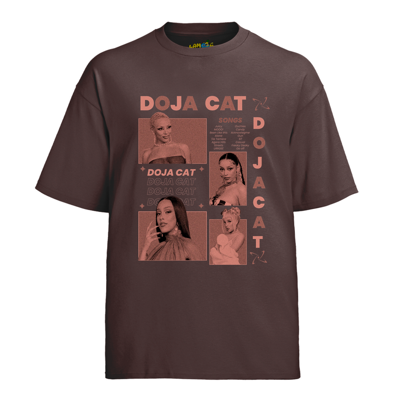 Camiseta Algodão Doja Cat Songs