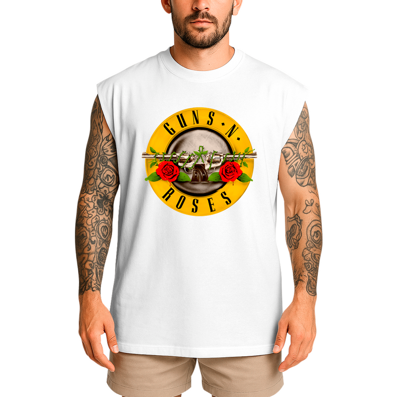 Regata Oversized Roses Banda Logo Vintage