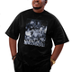 Camiseta Plus Size Algodão Justin Bieber Swag Black White