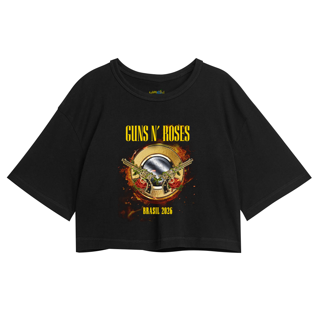 Cropped Oversized Guns World Tour 2026 Datas FC