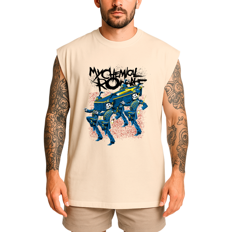 Regata Oversized My Chemical Romance Caveiras