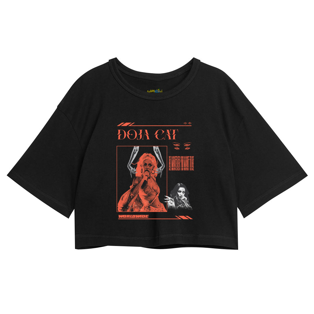 Cropped Oversized Doja Cat Be Whatever You Want To Be