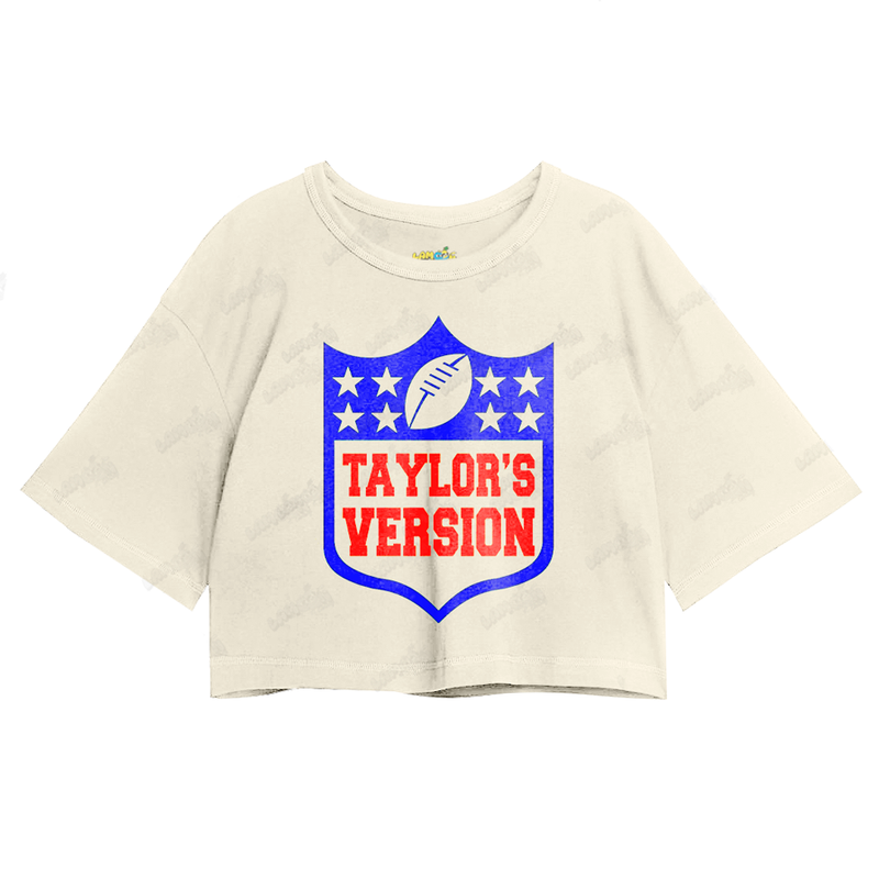 Cropped Oversized Algodão Taylor Swift Taylor's Version