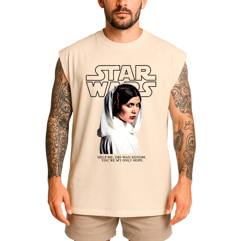 Regata Oversized Princesa Leia Star Help Me