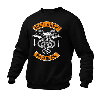 Moletom Gola Redonda Avenged Seven Fold Hail To The King