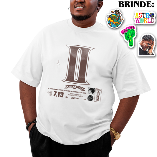 Camiseta Plus Size Algodão Travis Scott Jack Boys 2