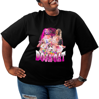 Camiseta Plus Size Doja Cat Candy