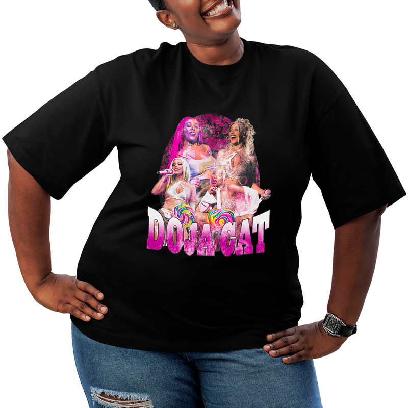 Camiseta Plus Size Doja Cat Candy