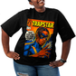 Camiseta Plus Size Algodão Travis Scott Trapstar Comics