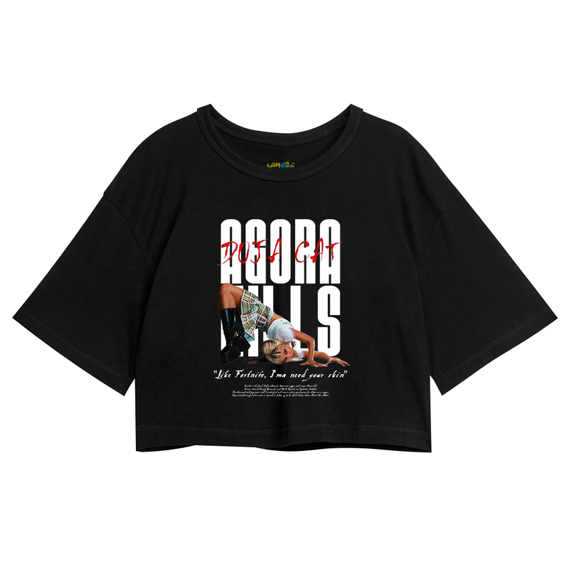 Cropped Oversized Doja Cat Agora Hills