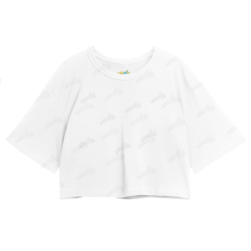 Cropped Oversized Algodão Basica Lisa