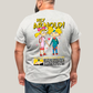 Camisa Algodão Unissex T shirt PLus Size Arnold & Helga BFF ou casal FC
